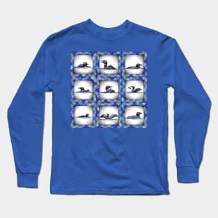 Loon quilt Long Sleeve T-Shirt